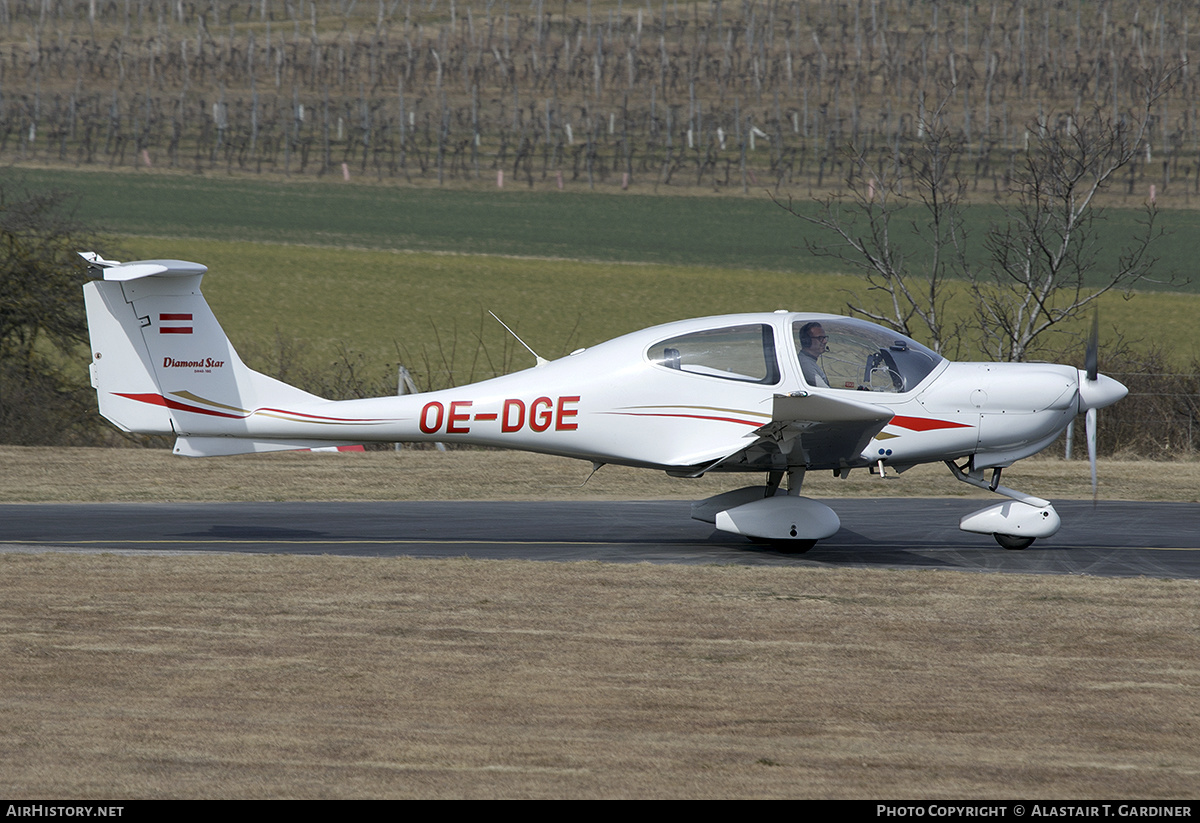 Aircraft Photo of OE-DGE | Diamond DA40 Diamond Star | AirHistory.net #448448