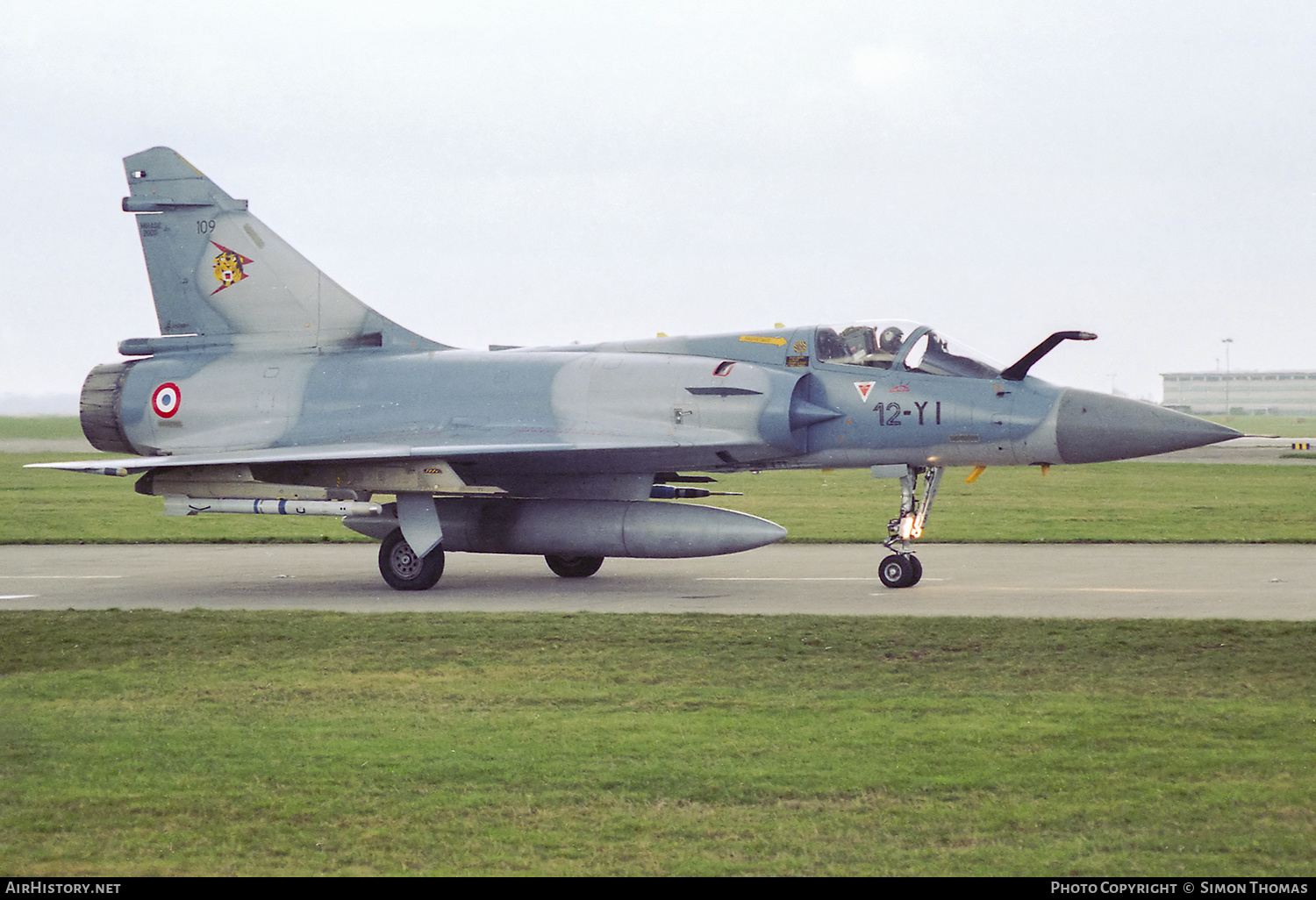 Aircraft Photo of 109 | Dassault Mirage 2000C | France - Air Force | AirHistory.net #448465