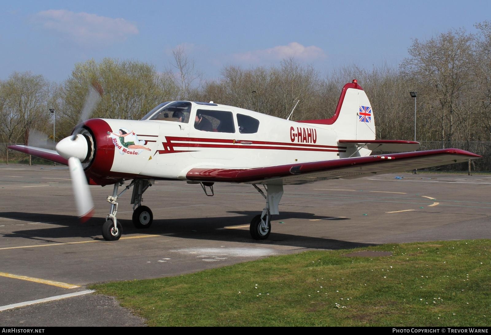 Aircraft Photo of G-HAHU | Yakovlev Yak-18T | AirHistory.net #448471