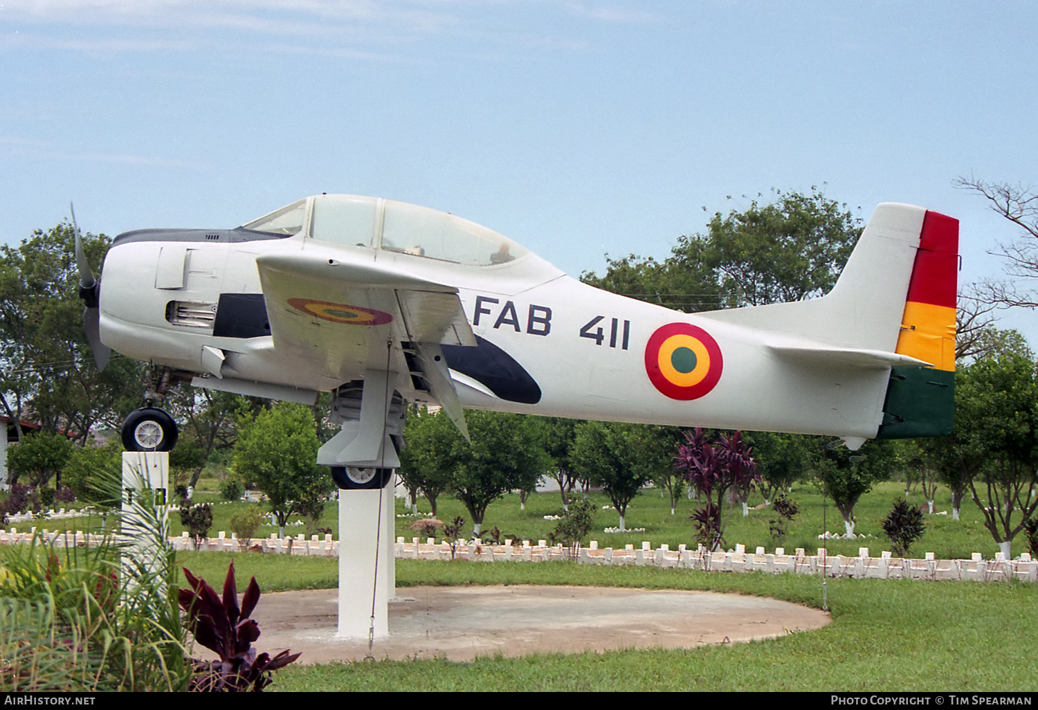 Aircraft Photo of FAB 411 North American T 28D Trojan Bolivia