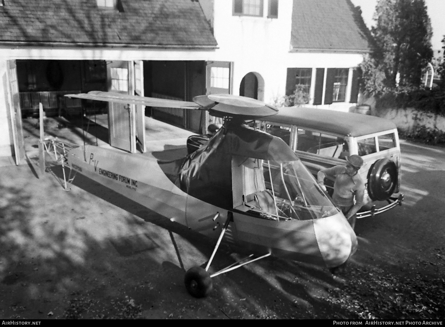 Aircraft Photo of NX37061 | Piasecki PV-2 | P-V Engineering Forum | AirHistory.net #448484