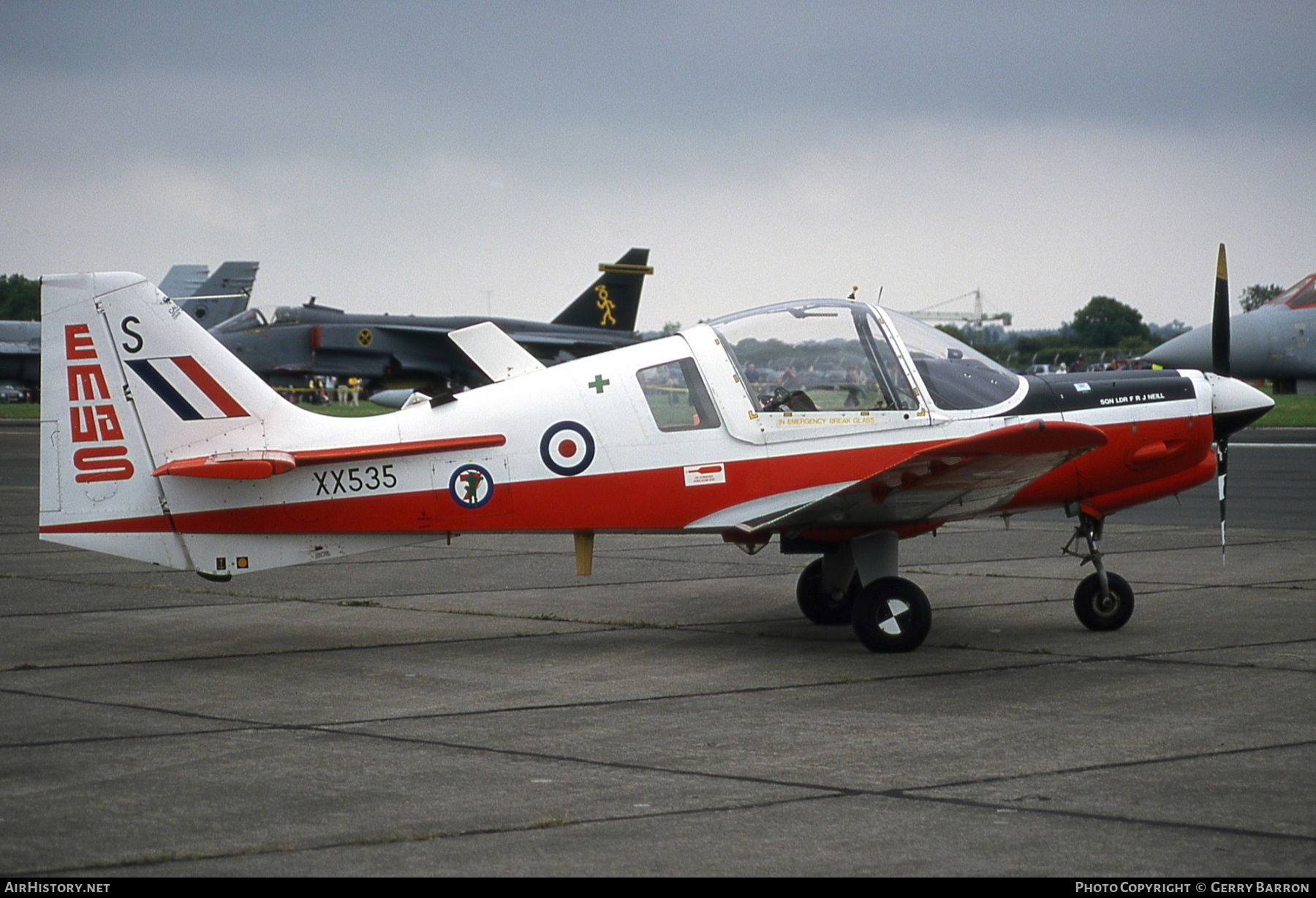 Aircraft Photo of XX535 | Scottish Aviation Bulldog T1 | UK - Air Force | AirHistory.net #448488