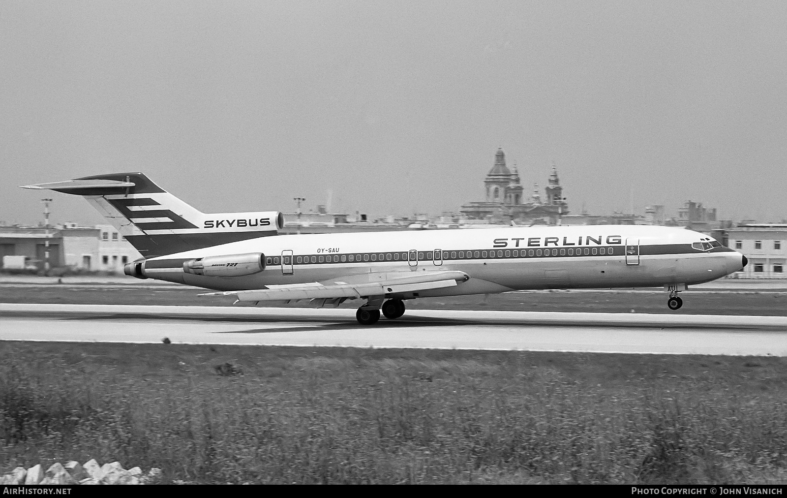 Aircraft Photo of OY-SAU | Boeing 727-2J4/Adv | Sterling Airways | AirHistory.net #448502