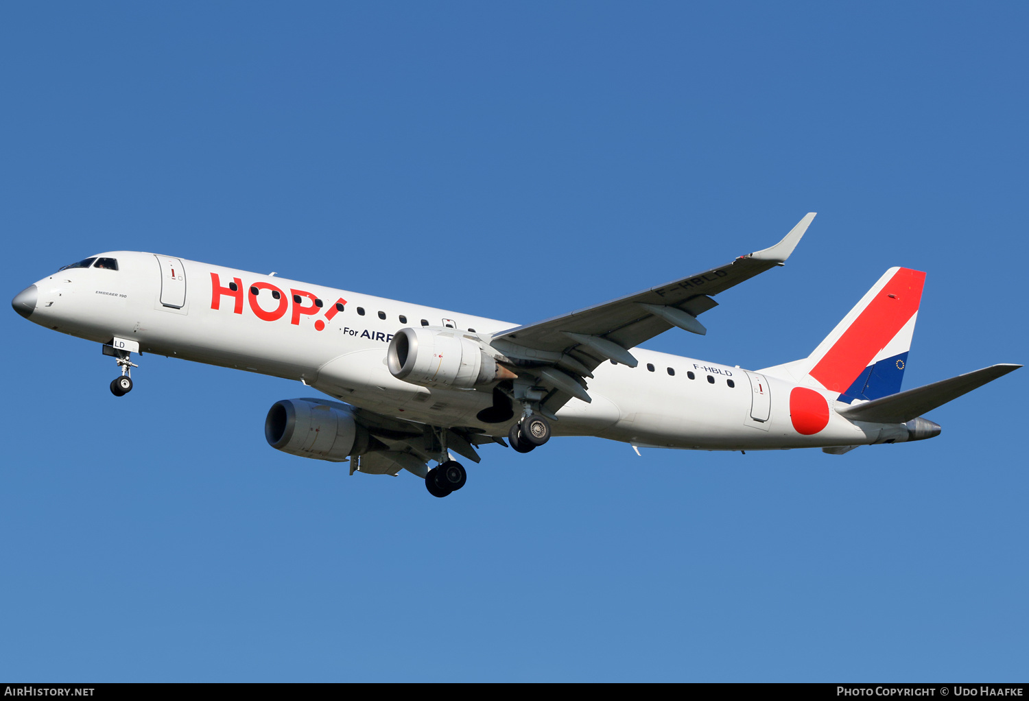 Aircraft Photo of F-HBLD | Embraer 190LR (ERJ-190-100LR) | Hop! | AirHistory.net #448512