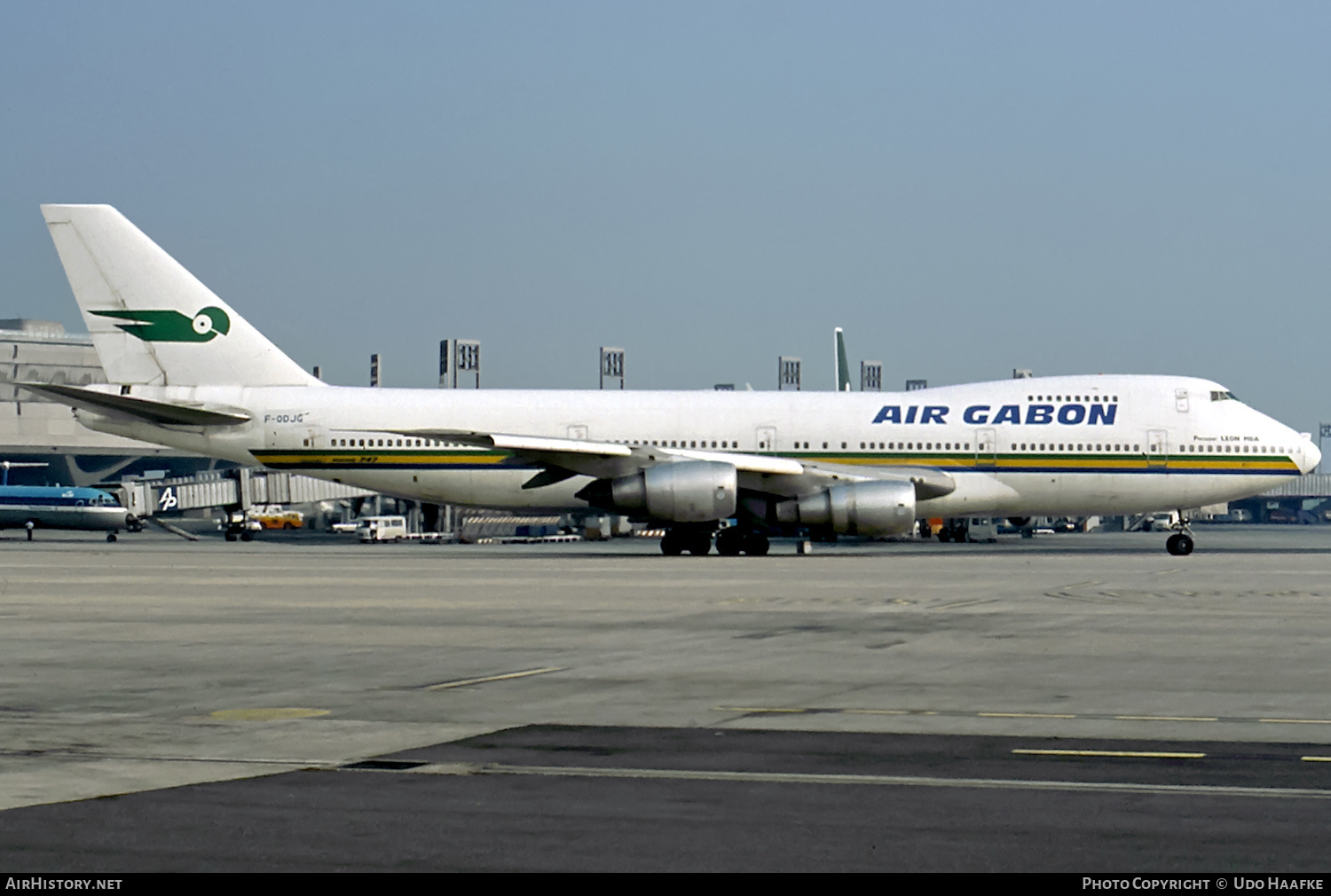 Aircraft Photo of F-ODJG | Boeing 747-2Q2BM | Air Gabon | AirHistory.net #448515