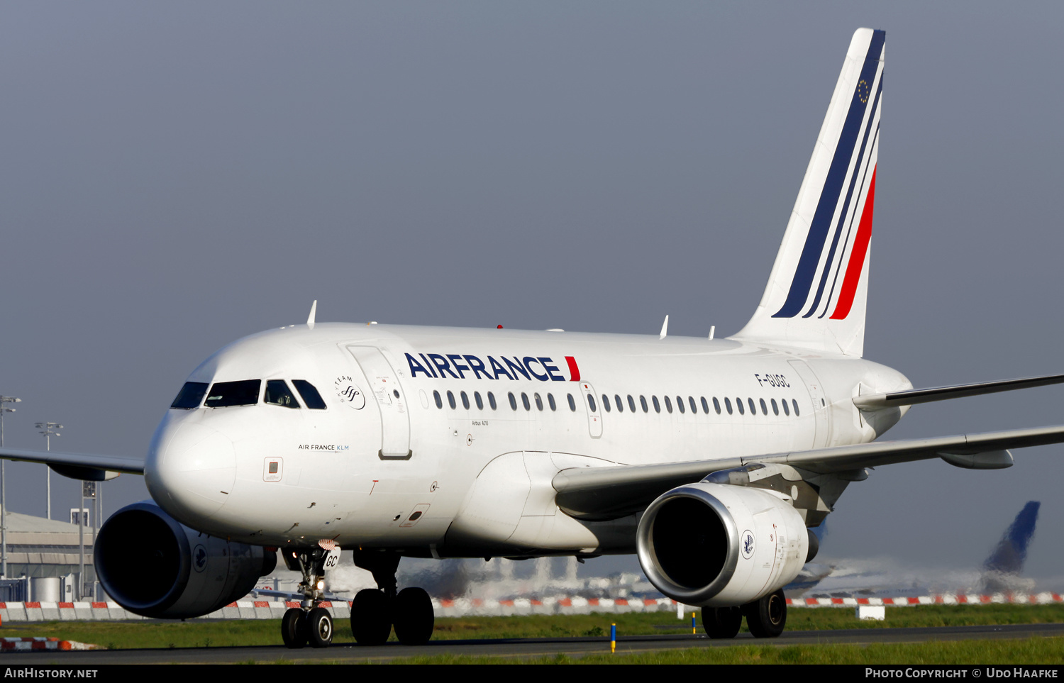 Aircraft Photo of F-GUGC | Airbus A318-111 | Air France | AirHistory.net #448516