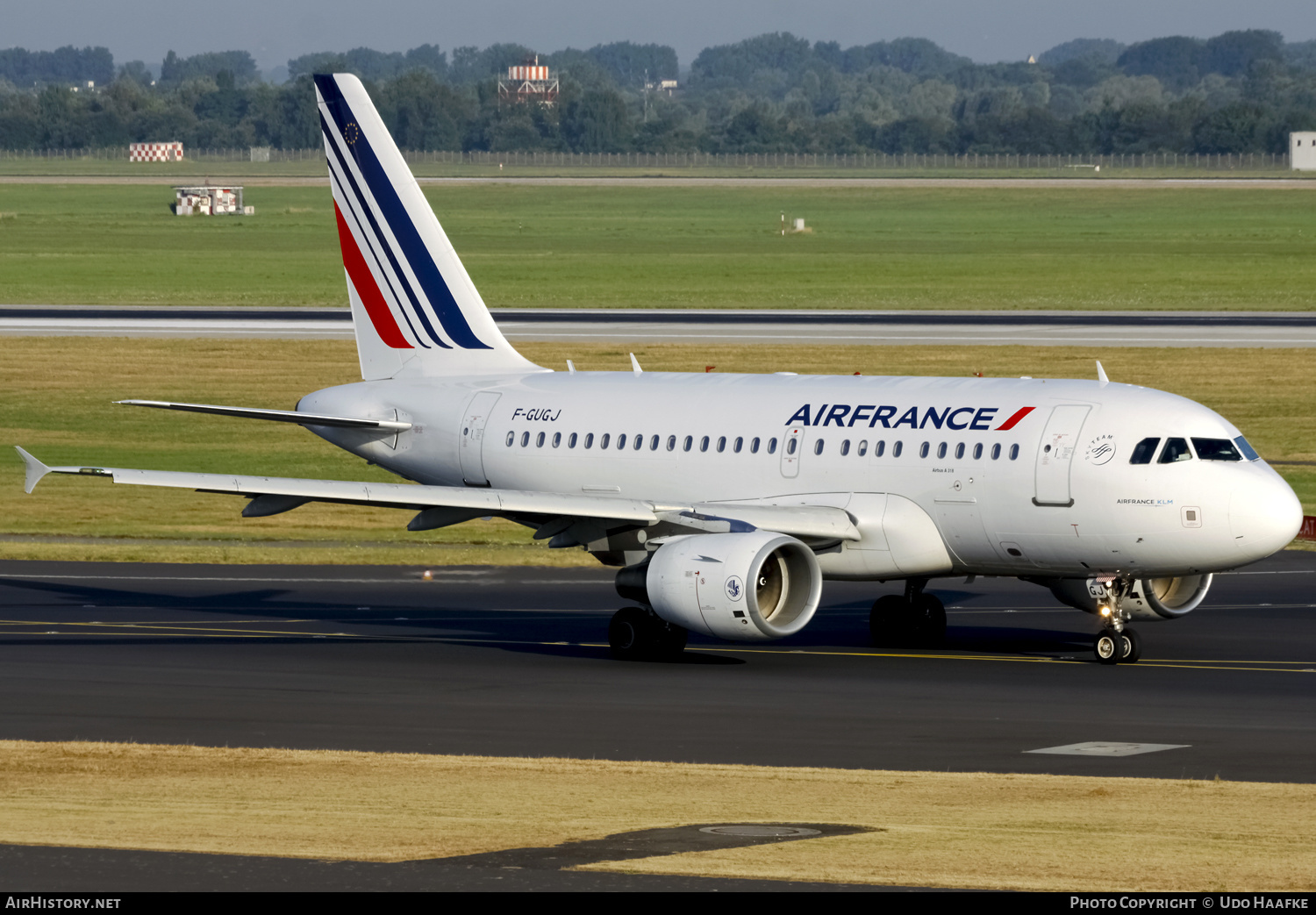 Aircraft Photo of F-GUGJ | Airbus A318-111 | Air France | AirHistory.net #448519