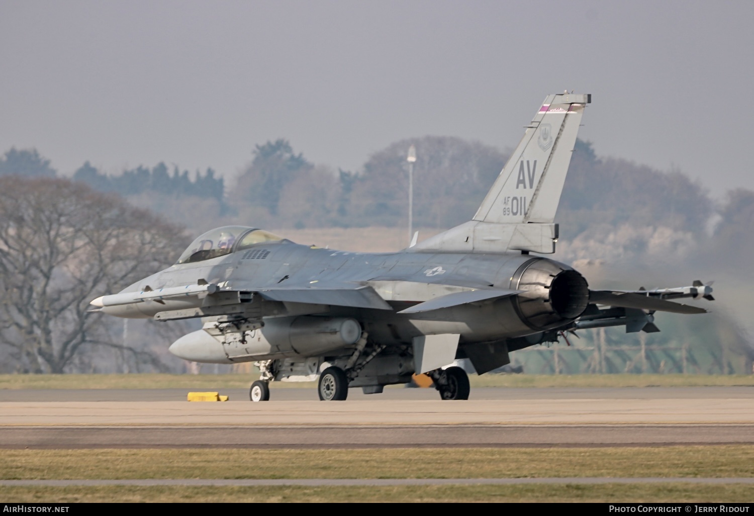 Aircraft Photo of 89-2011 / AF89-011 | General Dynamics F-16CM Fighting Falcon | USA - Air Force | AirHistory.net #448534