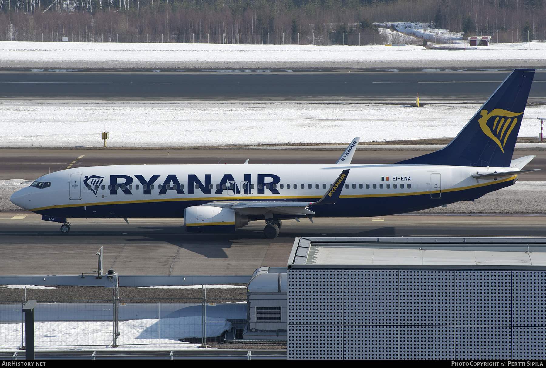 Aircraft Photo of EI-ENA | Boeing 737-8AS | Ryanair | AirHistory.net #448541