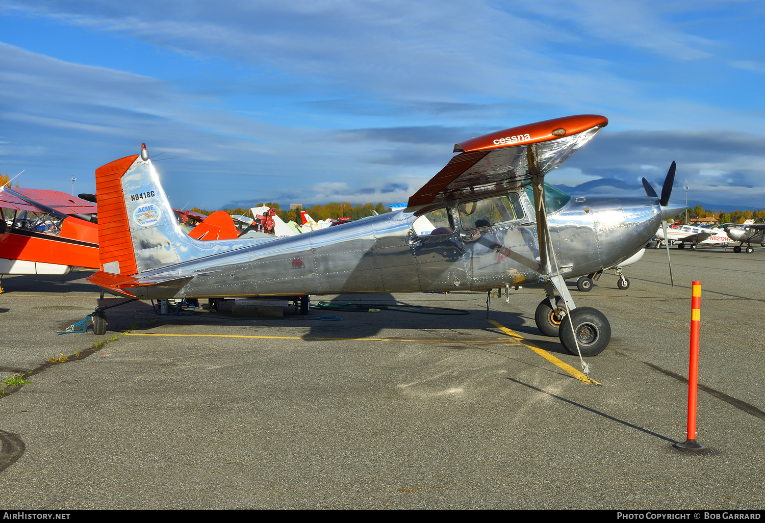 Aircraft Photo of N9418C | Cessna 180 | ACME Cub Training | AirHistory.net #448563