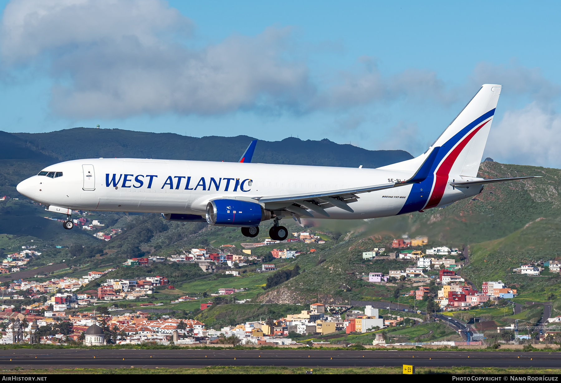 Aircraft Photo of SE-RLJ | Boeing 737-8Q8(SF) | West Atlantic Cargo Airlines | AirHistory.net #448568