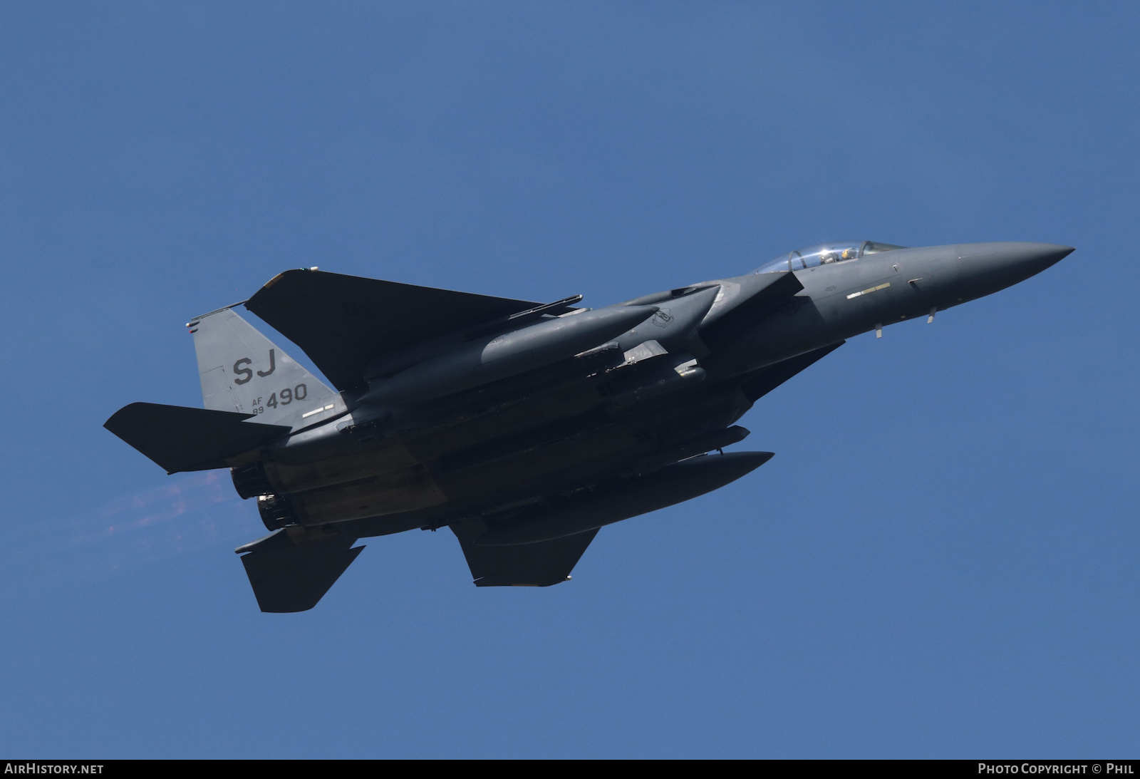 Aircraft Photo of 89-0490 / AF89-490 | Boeing F-15E Strike Eagle | USA - Air Force | AirHistory.net #448579