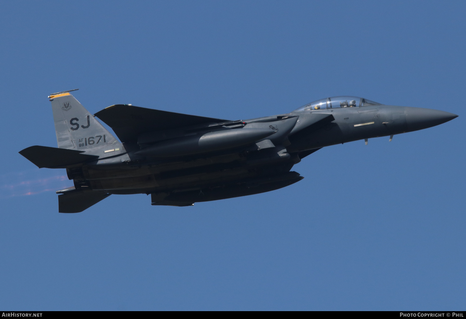 Aircraft Photo of 88-1671 / AF88-1671 | Boeing F-15E Strike Eagle | USA - Air Force | AirHistory.net #448592