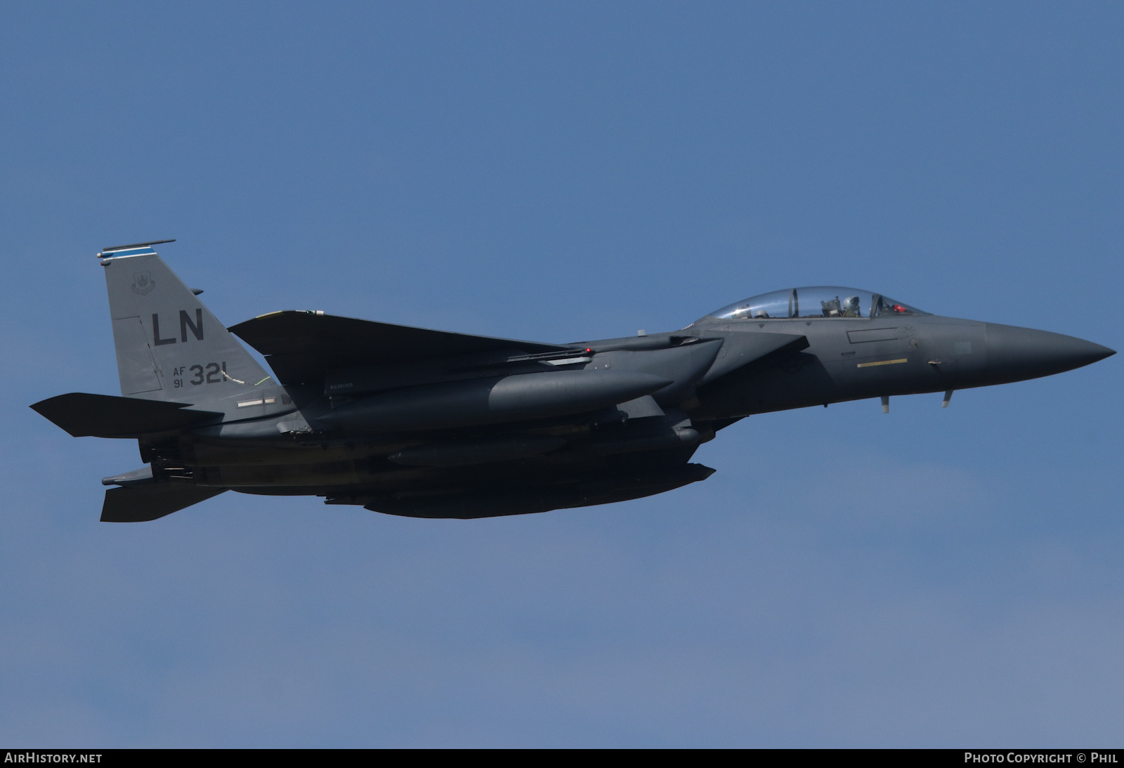 Aircraft Photo of 91-0321 / AF91-321 | Boeing F-15E Strike Eagle | USA - Air Force | AirHistory.net #448599