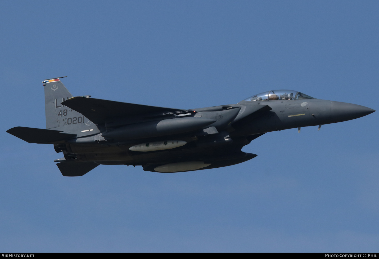 Aircraft Photo of 96-0201 / AF96-201 | Boeing F-15E Strike Eagle | USA - Air Force | AirHistory.net #448603