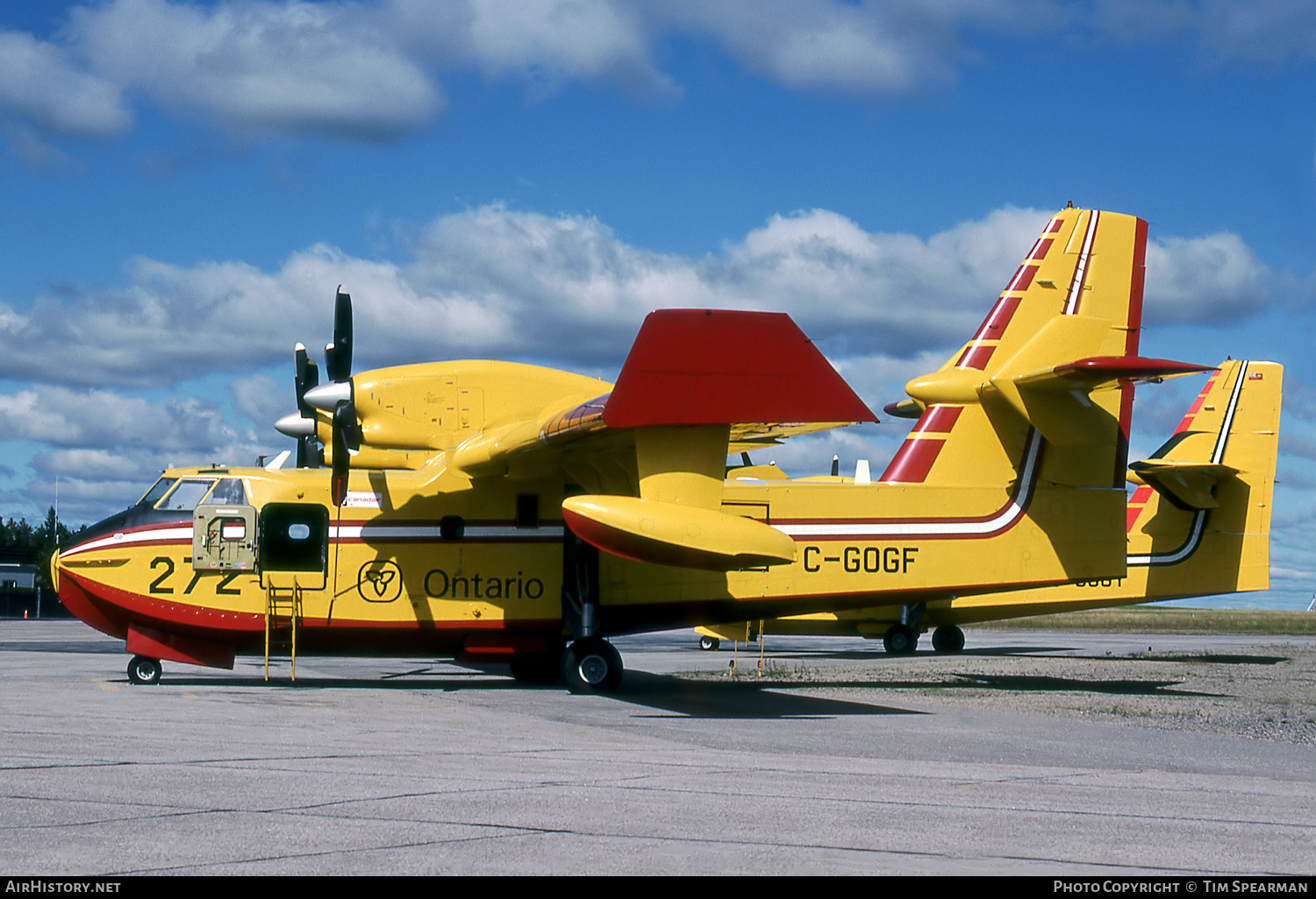 Aircraft Photo of C-GOGF | Bombardier CL-415 (CL-215-6B11) | Ontario Ministry of Natural Resources | AirHistory.net #448614