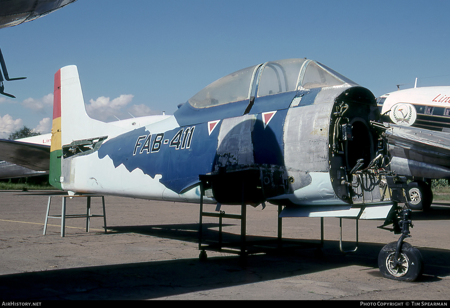 Aircraft Photo of FAB-411 | North American T-28D Trojan | Bolivia - Air Force | AirHistory.net #448629