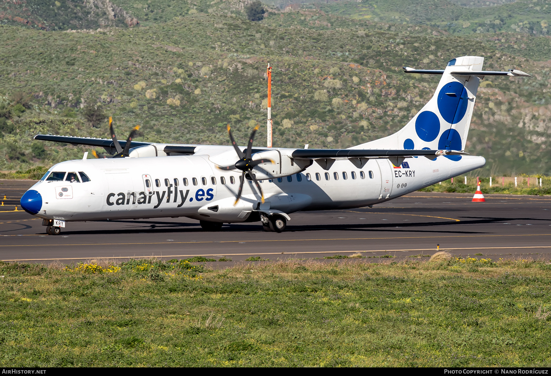 Aircraft Photo of EC-KRY | ATR ATR-72-500 (ATR-72-212A) | Canaryfly | AirHistory.net #448633