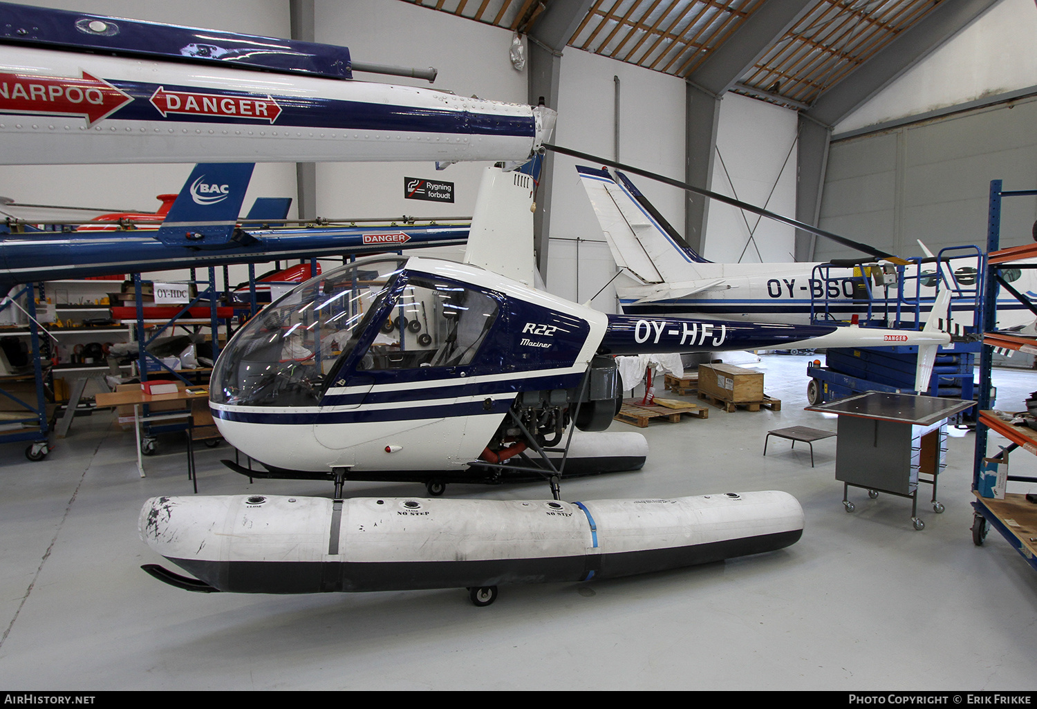 Aircraft Photo of OY-HFJ | Robinson R-22 Mariner | AirHistory.net #448652