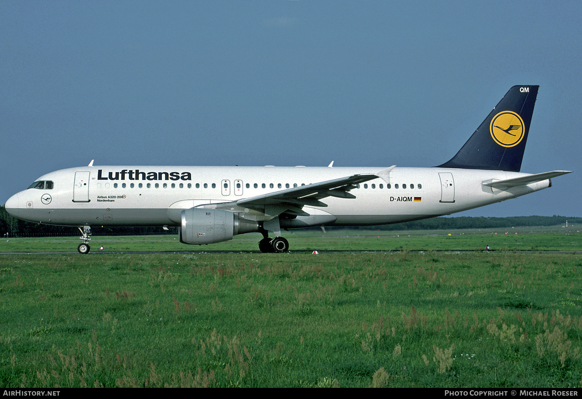 Aircraft Photo of D-AIQM | Airbus A320-211 | Lufthansa | AirHistory.net #448662