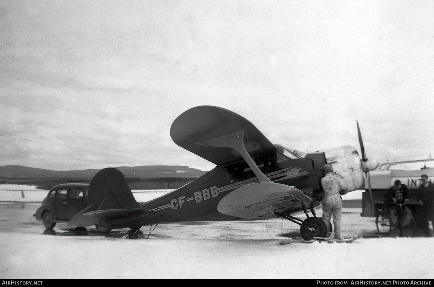 Aircraft Photo of CF-BBB | Beech C17R | AirHistory.net #448674