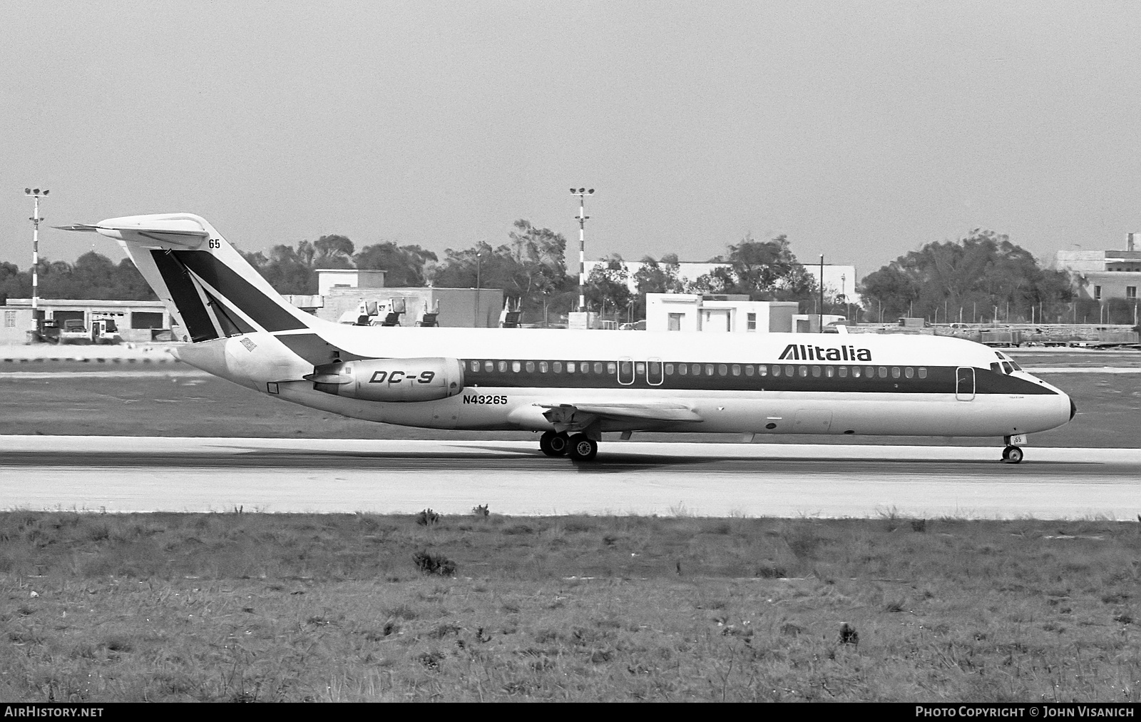 Aircraft Photo of N43265 | McDonnell Douglas DC-9-32 | Alitalia | AirHistory.net #448680