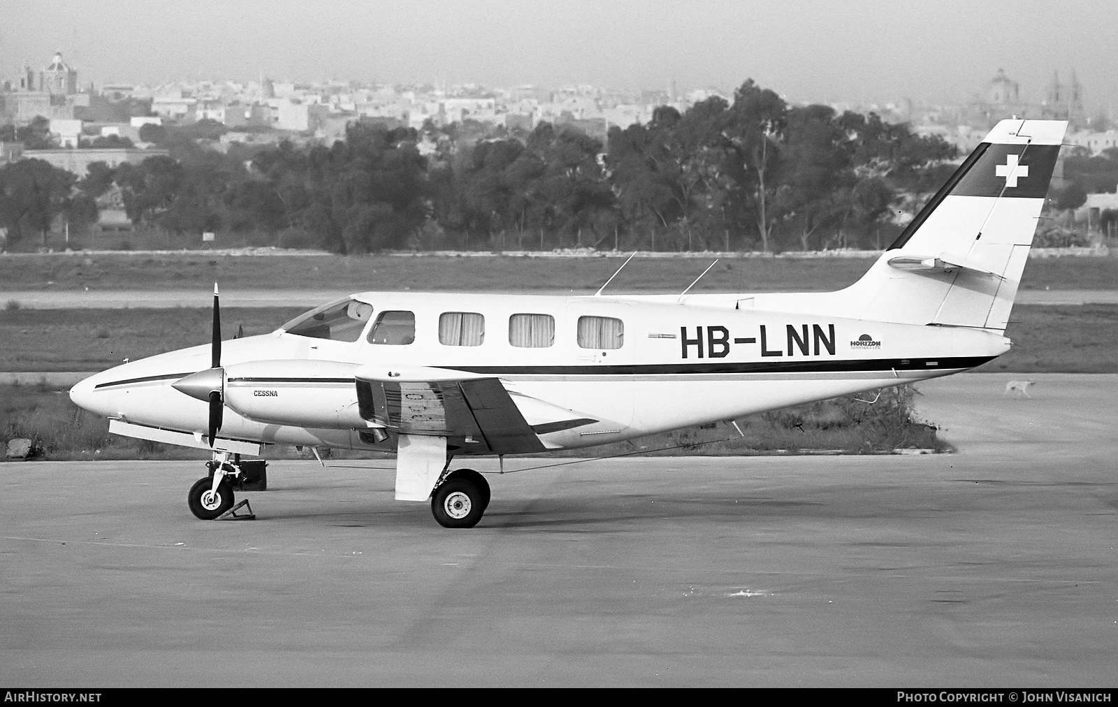 Aircraft Photo of HB-LNN | Cessna T303 Crusader | AirHistory.net #448682