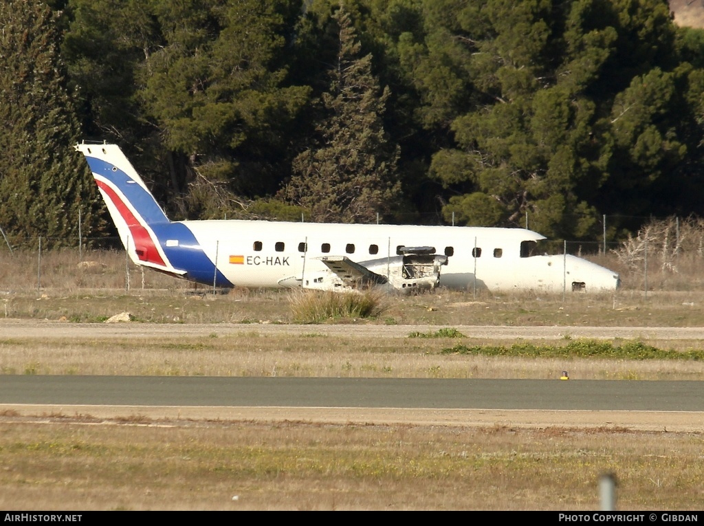 Aircraft Photo of EC-HAK | Embraer EMB-120RT(F) Brasilia | AirHistory.net #448697