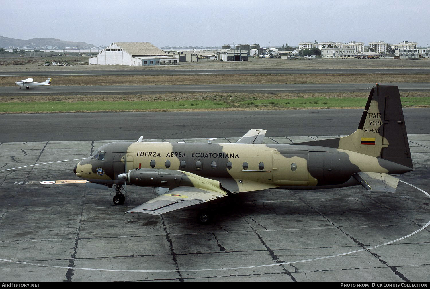 Aircraft Photo of FAE-738 / HC-BAZ | Hawker Siddeley HS-748 Srs2A/285LFD | Ecuador - Air Force | AirHistory.net #448702