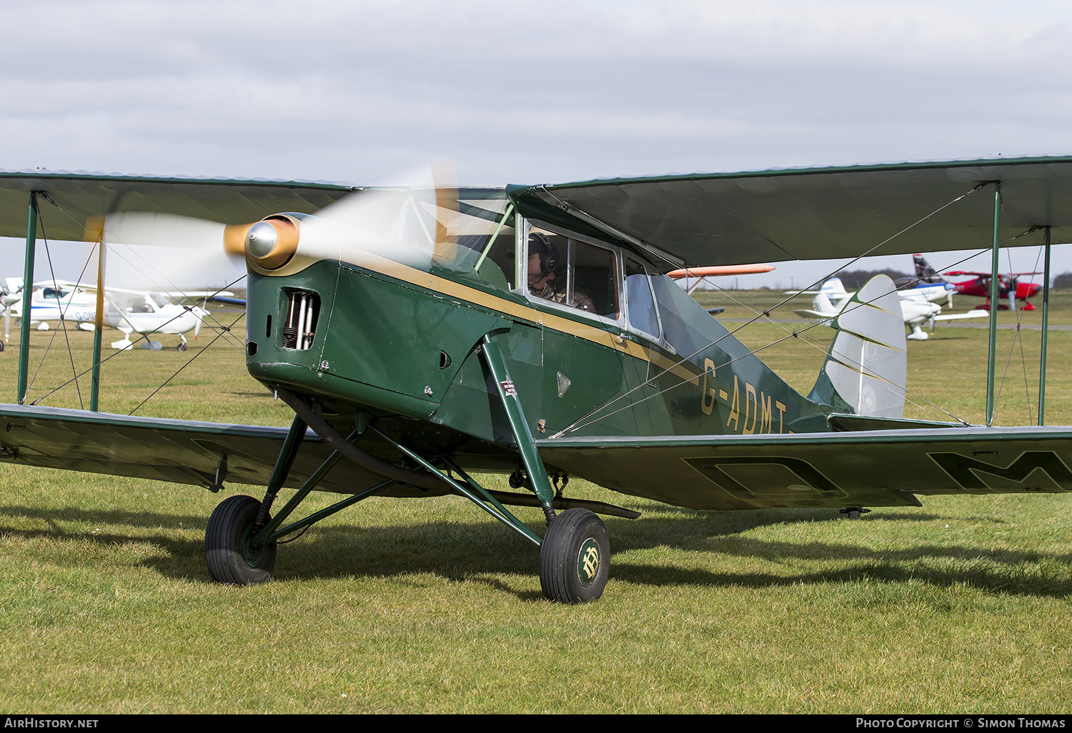 Aircraft Photo of G-ADMT | De Havilland D.H. 87B Hornet Moth | AirHistory.net #448715