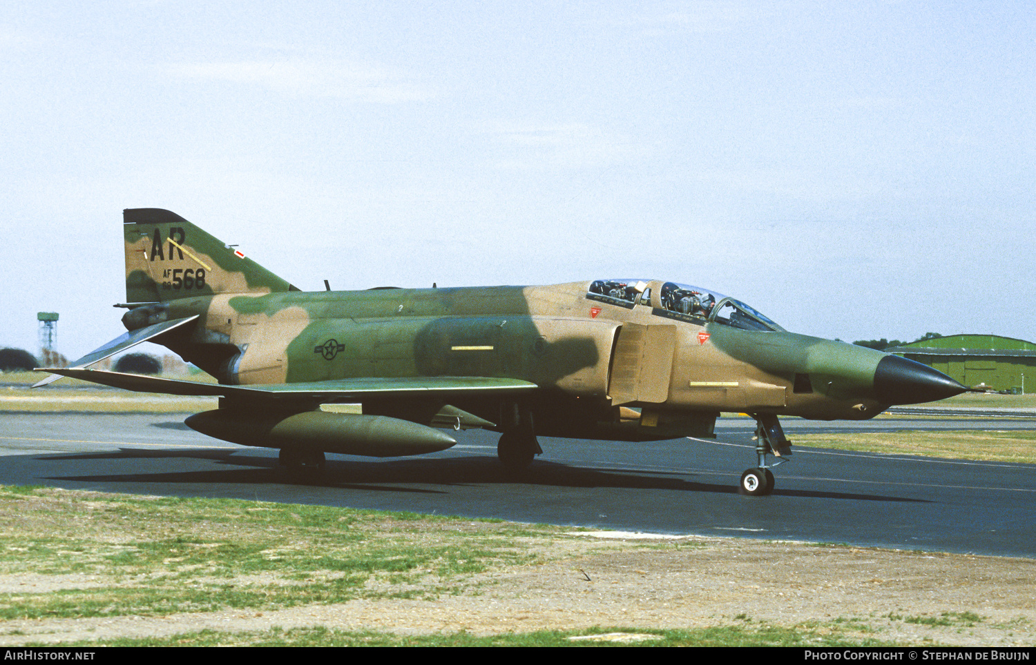 Aircraft Photo of 68-0568 / AF68-568 | McDonnell Douglas RF-4C Phantom II | USA - Air Force | AirHistory.net #448729