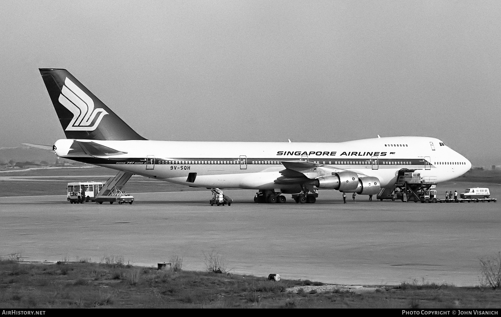 Aircraft Photo of 9V-SQH | Boeing 747-212B | Singapore Airlines | AirHistory.net #448730