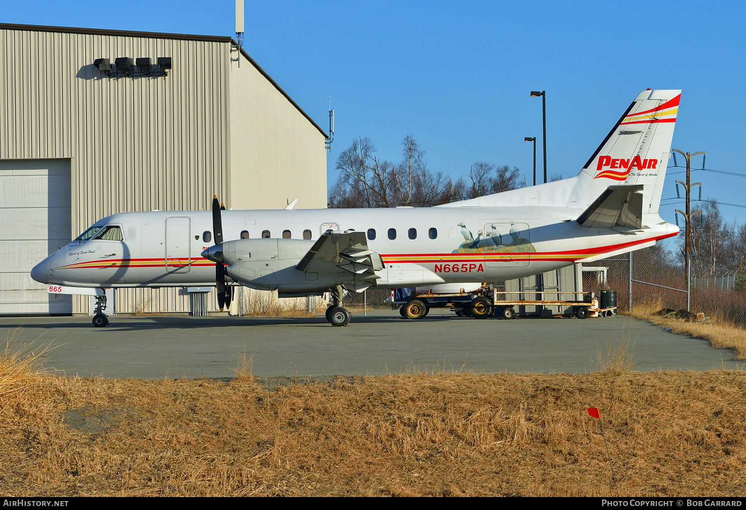Aircraft Photo of N665PA | Saab 340B | Peninsula Airways - PenAir | AirHistory.net #448735