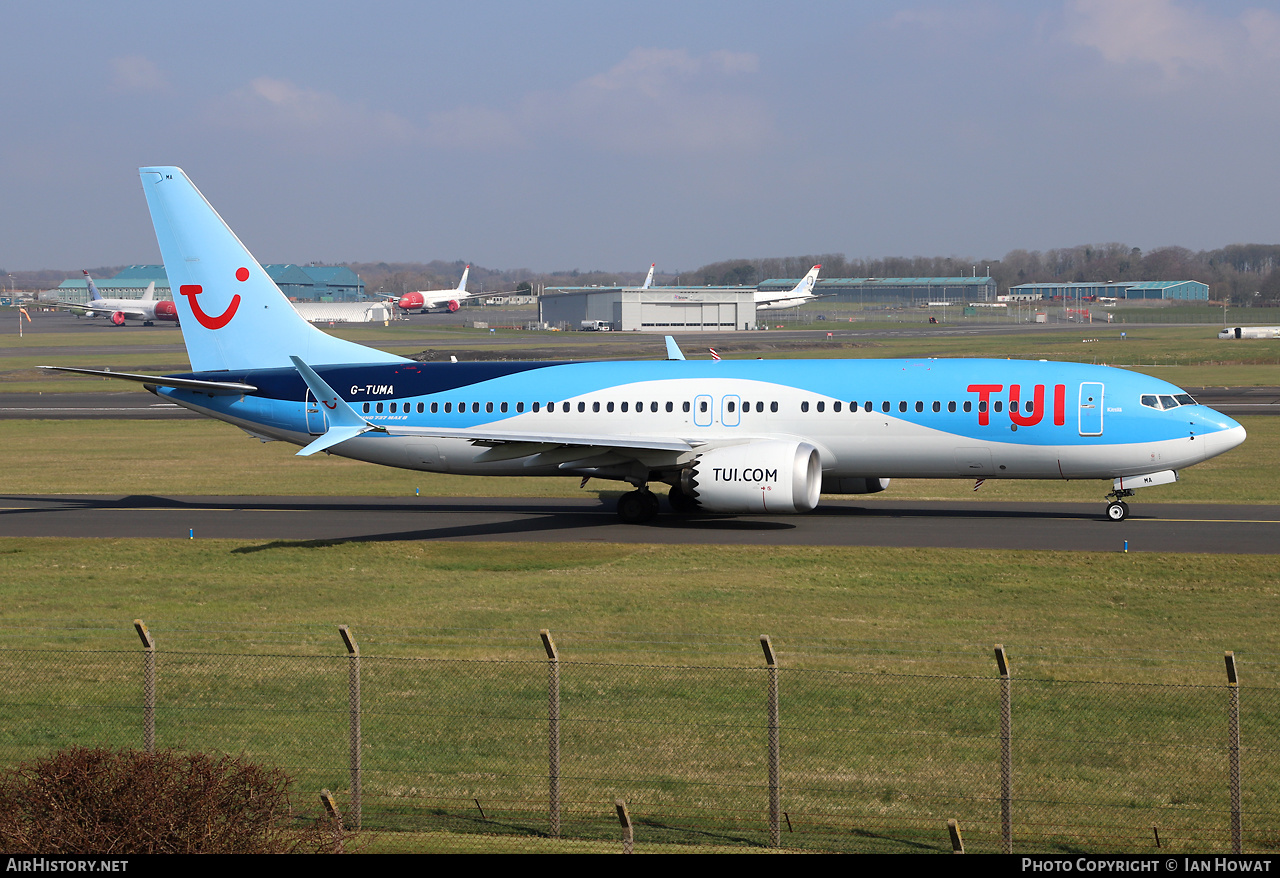 Aircraft Photo of G-TUMA | Boeing 737-8 Max 8 | TUI | AirHistory.net #448736