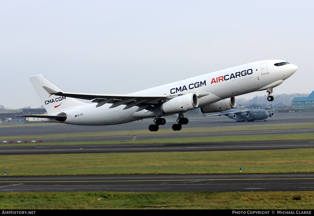 Aircraft Photo of OO-SEA | Airbus A330-243F | CMA CGM Air Cargo | AirHistory.net #448743