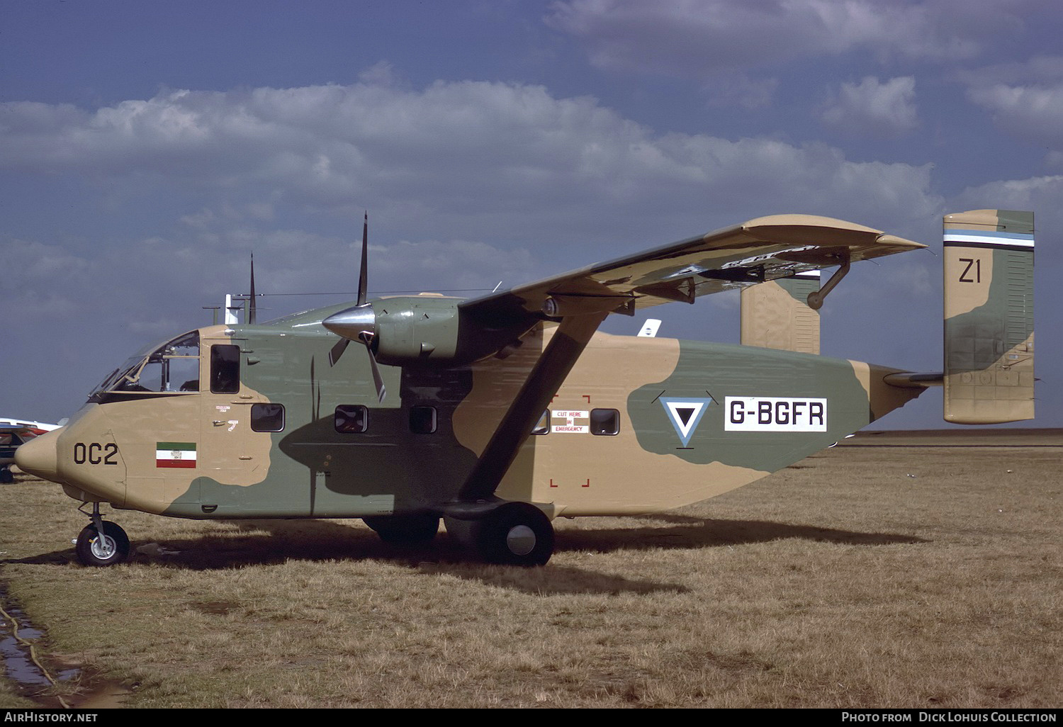 Aircraft Photo of OC2 / G-BGFR | Short SC.7 Skyvan 3M-400 | Botswana - Air Force | AirHistory.net #448746