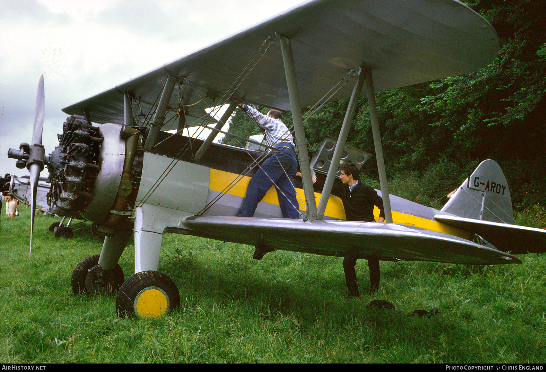 Aircraft Photo of G-AROY | Boeing PT-17/R985 Kaydet (A75N1) | AirHistory.net #448767