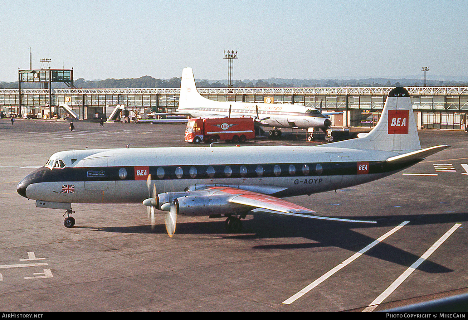 Aircraft Photo of G-AOYP | Vickers 806 Viscount | BEA - British European Airways | AirHistory.net #448828