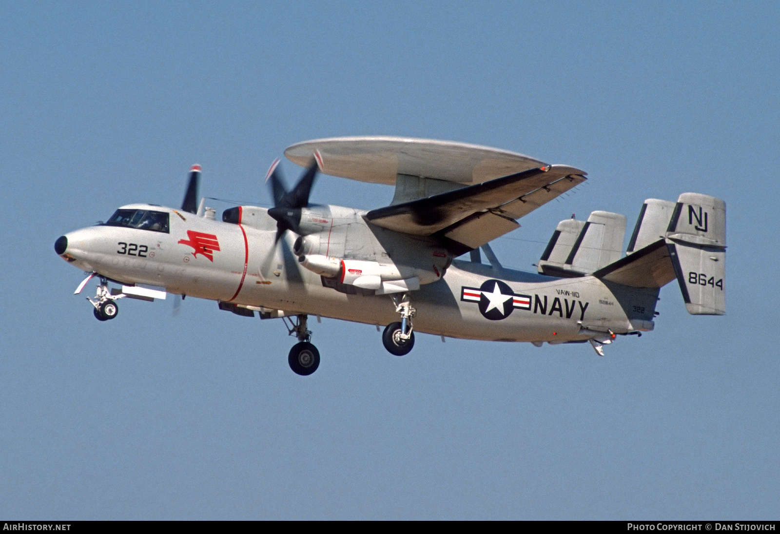 Aircraft Photo of 158644 / 8644 | Grumman E-2C Hawkeye | USA - Navy | AirHistory.net #448838