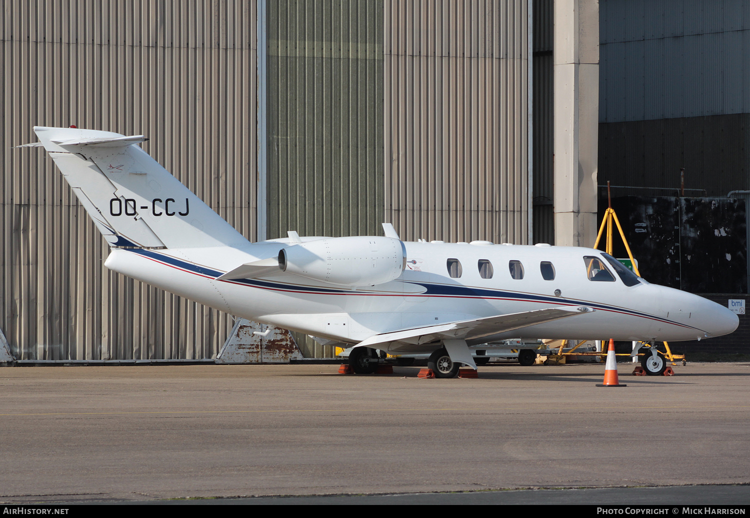 Aircraft Photo of OO-CCJ | Cessna 525 CitationJet CJ1+ | AirHistory.net #448853
