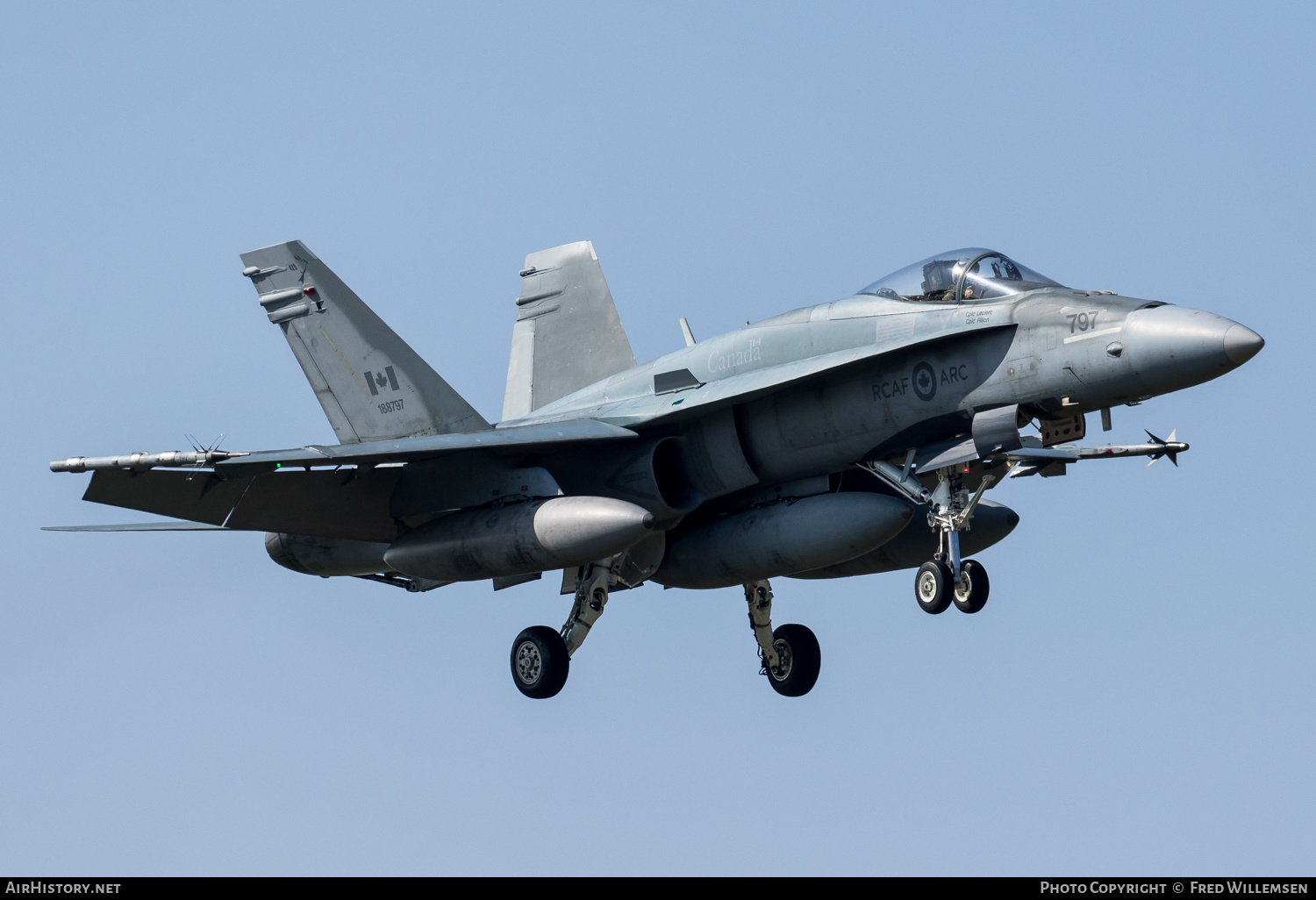 Aircraft Photo of 188797 | McDonnell Douglas CF-188A Hornet | Canada - Air Force | AirHistory.net #448860