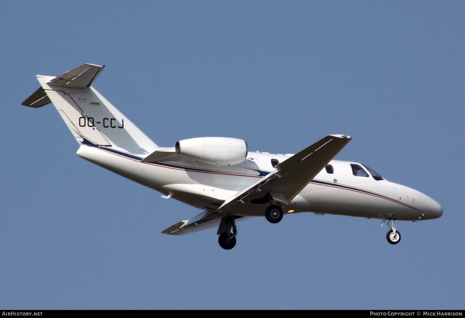 Aircraft Photo of OO-CCJ | Cessna 525 CitationJet CJ1+ | AirHistory.net #448887