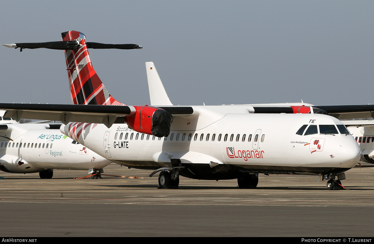 Aircraft Photo of G-LMTE | ATR ATR-72-600 (ATR-72-212A) | Loganair | AirHistory.net #448891