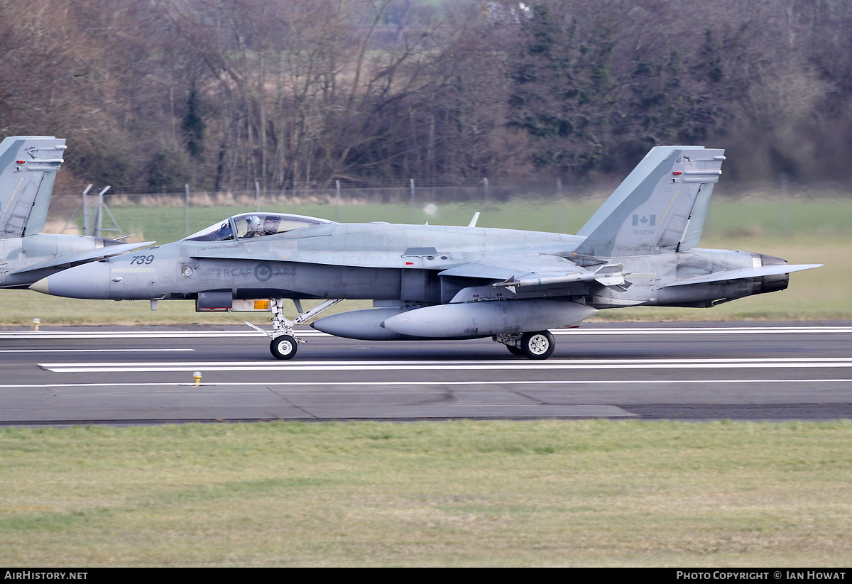 Aircraft Photo of 188739 | McDonnell Douglas CF-188A Hornet | Canada - Air Force | AirHistory.net #448894