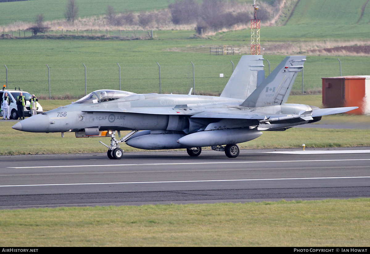 Aircraft Photo of 188756 | McDonnell Douglas CF-188 Hornet | Canada - Air Force | AirHistory.net #448895