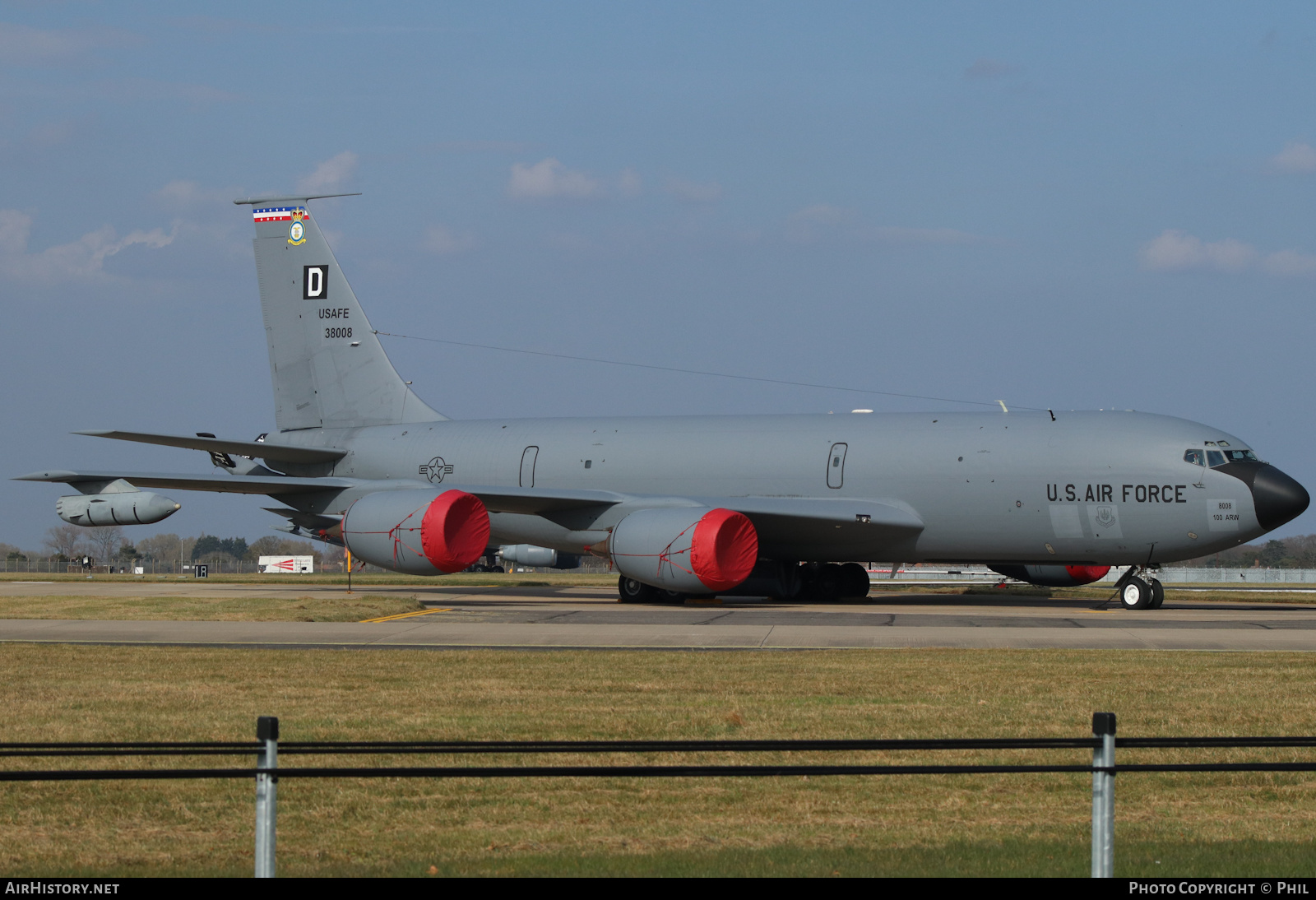 Aircraft Photo of 63-8008 / 38008 | Boeing KC-135R Stratotanker | USA - Air Force | AirHistory.net #448907