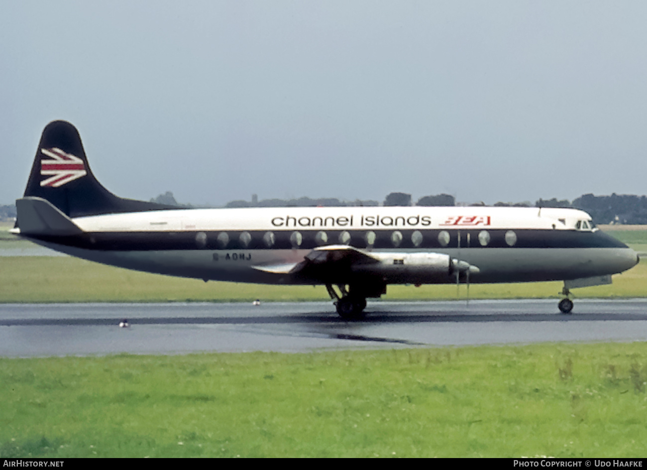 Aircraft Photo of G-AOHJ | Vickers 802 Viscount | BEA Channel Islands - British European Airways | AirHistory.net #448930