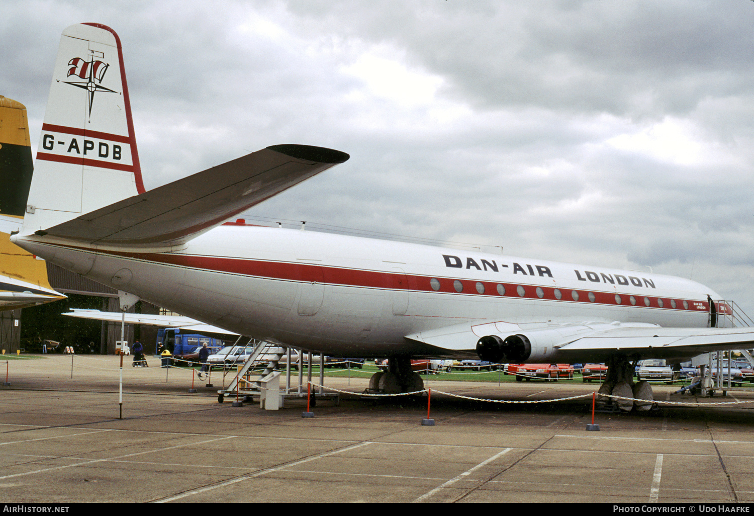 Aircraft Photo of G-APDB | De Havilland D.H. 106 Comet 4 | Dan-Air London | AirHistory.net #448932