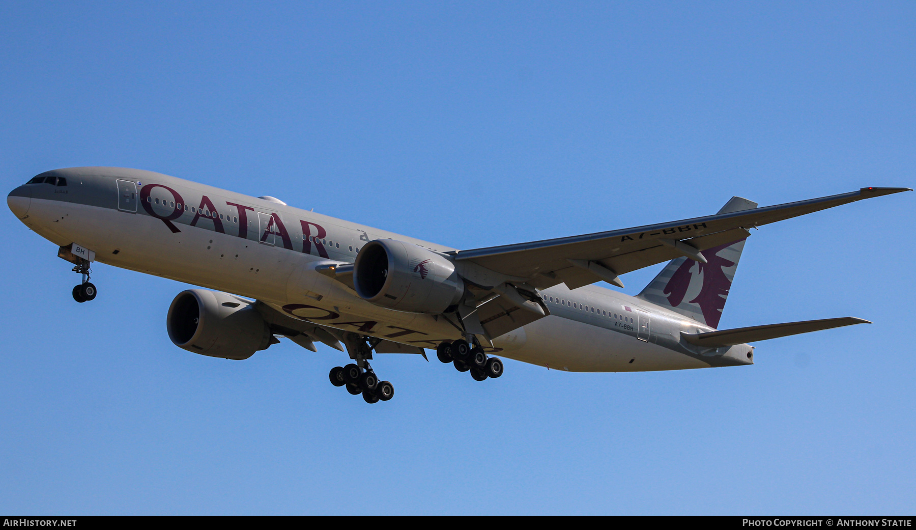 Aircraft Photo of A7-BBH | Boeing 777-2DZ/LR | Qatar Airways | AirHistory.net #448950
