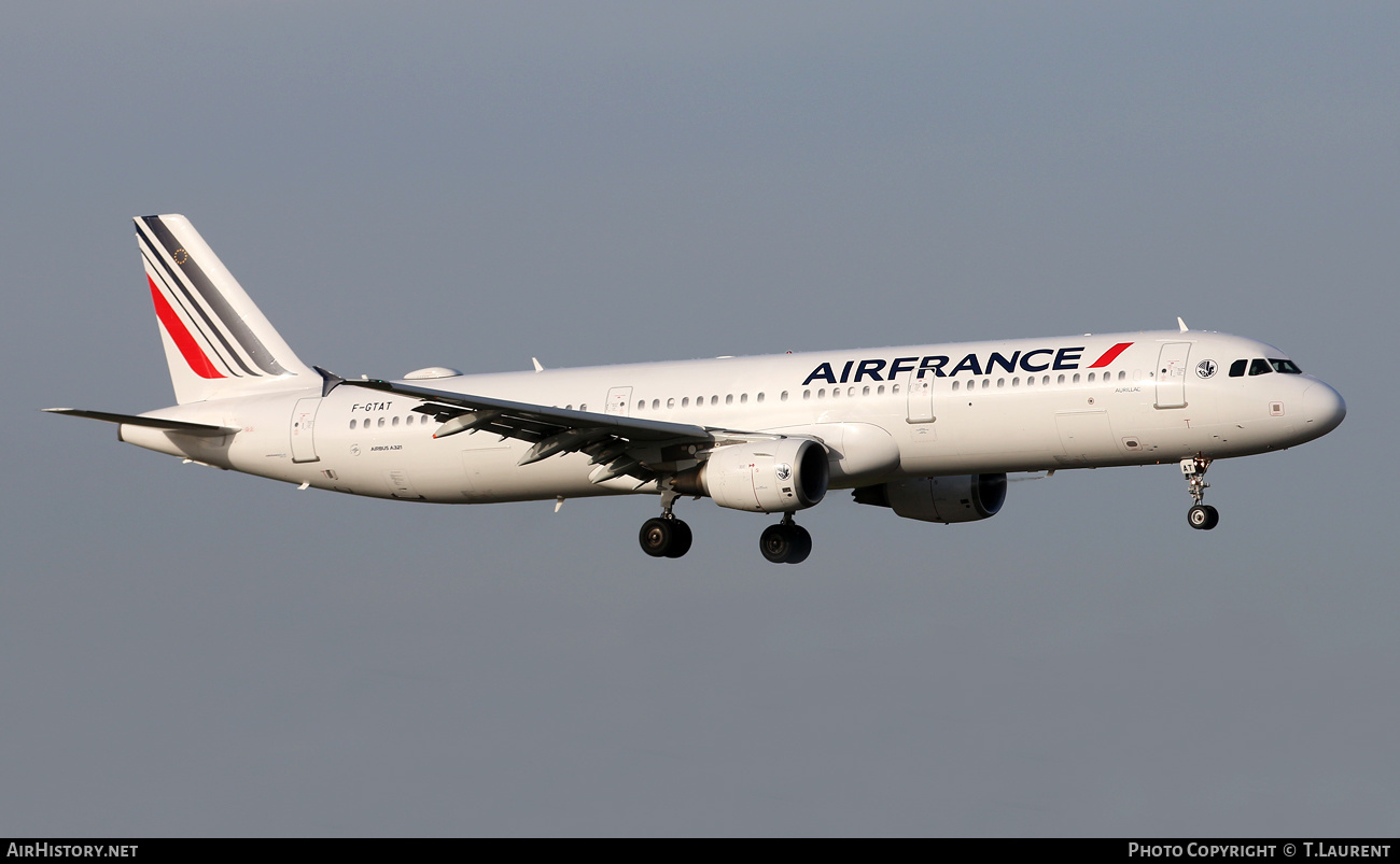 Aircraft Photo of F-GTAT | Airbus A321-211 | Air France | AirHistory.net #448953